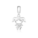 Christmas Red Bell Rinedeer Pendant Bead Fit Necklace Charms