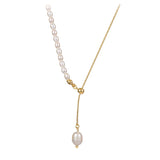 Baroque Natural Pearl Pendant Necklace for Women