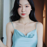 Baroque Natural Pearl Pendant Necklace for Women