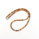 Classic 6mm Stone Beaded Necklace Men Gift
