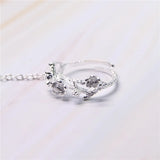 Adjustable Vintage Butterfly Bell Antique Ring Bracelet