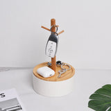 Round Base Branch Storage Box Earring Pendant Desktop Rack Jewelry Boxes