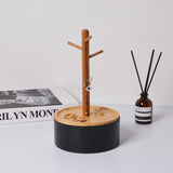 Round Base Branch Storage Box Earring Pendant Desktop Rack Jewelry Boxes