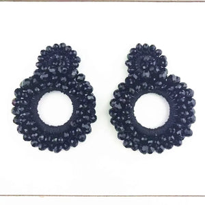 Crystal Big Pendant Earrings Women Adds Charm Oorbellen