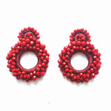 Crystal Big Pendant Earrings Women Adds Charm Oorbellen