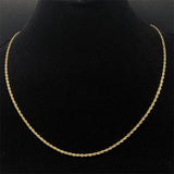 Cuban Chain Punk Hip Hop Twist Necklace Ladies Jewelry Gift