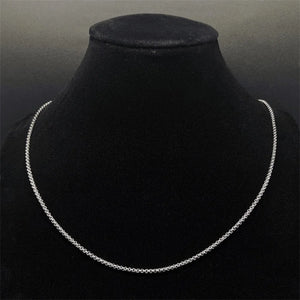 Cuban Chain Punk Hip Hop Twist Necklace Ladies Jewelry Gift