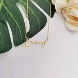 Personalized Diamond Name Necklace - Dainty Jewelry for Women