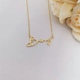 Personalized Diamond Name Necklace - Dainty Jewelry for Women