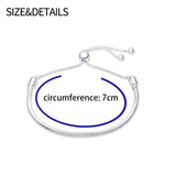 Silver Bracelet for Charm Beads Women Fine Jewelry Gift