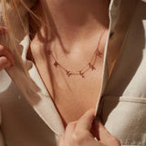 Personalized Stainless Steel Letter Choker Necklace