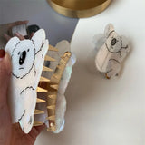 Acetic Acid Koala Hairpin Hair Claw Clips