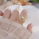 Butterfly Zircon Ring for Women