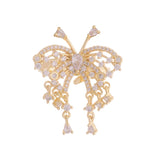 Butterfly Zircon Ring for Women