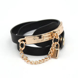 Multilayer Leather Bracelet for Women - Vintage Style Jewelry Gift