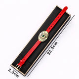 Women's Leather Bracelet Holiday Gift