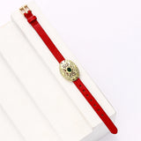 Women's Leather Bracelet Holiday Gift