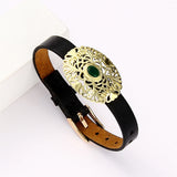 Women's Leather Bracelet Holiday Gift