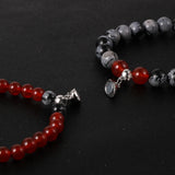 Amethysts Tiger Eye Stone Love Bracelets