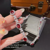Zircon Charm Necklace Choker Jewelry for Women
