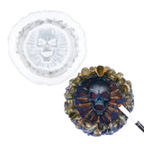 Halloween Skull Ashtray Silicone Mold for Resin Epoxy