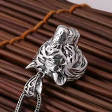 Men's Tiger Head Pendant Necklace Jewelry