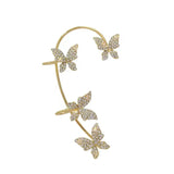 Sweet Butterfly Earbone Clip Ear Hook Earring for Women