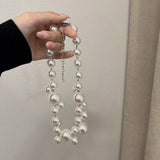 Pearl Beads Choker Necklace for Women Wedding Jewelry
