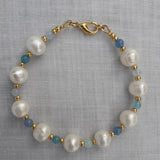 Natural Freshwater Pearl Bracelet for Women Lady Stone Beads Jewelry