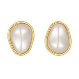 Natural Baroque Pearl Earrings Fine Jewellery Woman Girls Accessories