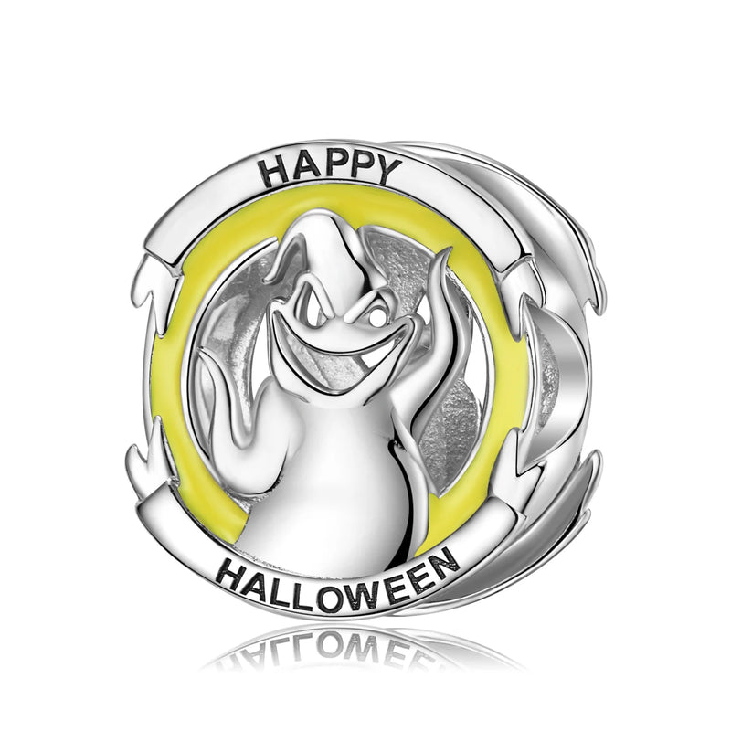 Evil Ghost Strings Pearl Halloween Bracelet DIY Jewelry Charm