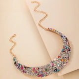 Extravagant Full Crystal Stone Choker Necklace