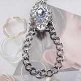 Ethnic Crystal Rhinestone Anklet for Women