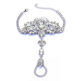 Ethnic Crystal Rhinestone Anklet for Women
