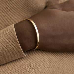 Stainless Steel Cuff Bangle Bracelet for Women
