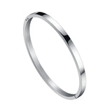 Stainless Steel Cuff Bangle Bracelet for Women