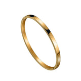 Stainless Steel Cuff Bangle Bracelet for Women