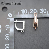 Earring Hooks Clasp Shvenzy DIY Jewelry Accessories Double Row Zircon