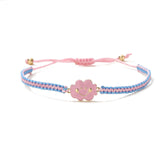Enamel Charm Bracelet Women Girls Friendship Lucky Cloud Bangle Accessory