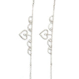 Drestone Love Pendant Foot Chain Crystal Ankle Chain