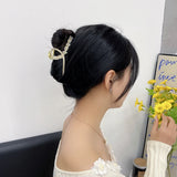 Gemstone Flower Hair Clips for Girls