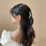 Gemstone Flower Hair Clips for Girls