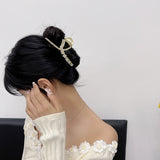 Gemstone Flower Hair Clips for Girls