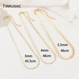 Plated Blade Necklace Snake Bone Chain Choker Necklace Jewelry