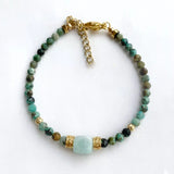 Natural Stone Bracelet High Unisex Classic Retro Bangle