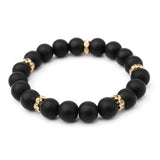 Boho Agate Bead Bracelet Colorful Women's Jewelry