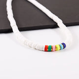 Colorful Bead Choker Necklace For Women