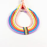 Colorful Bead Choker Necklace For Women