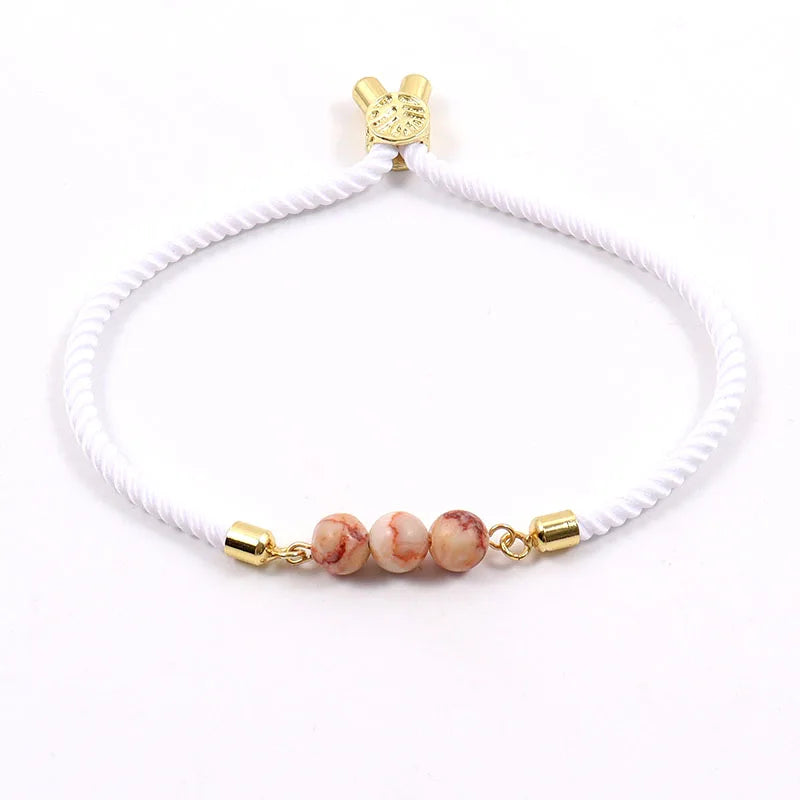 Multicolor Round Bead Bracelet for Women
