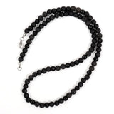 6mm Tiger Eye Stone Matte Bead Men Necklace - Gift Jewelry